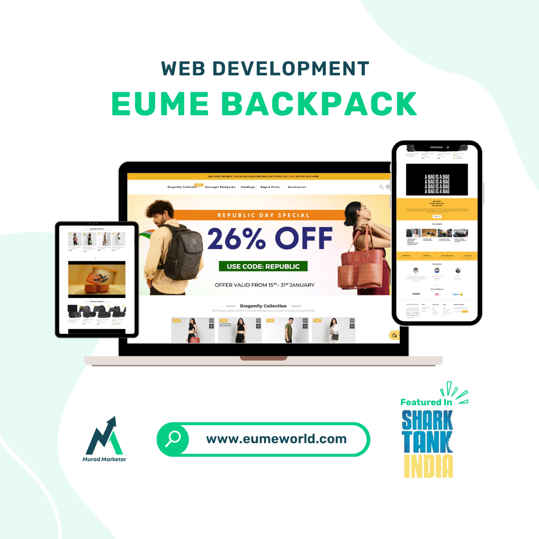 EUME's Website Development by MuradMarketer.com